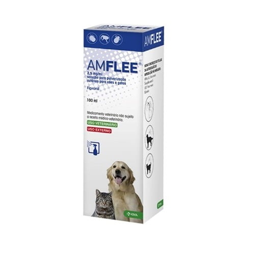 Amflee 2,5mg/Ml Spray 100ml Cao/Gato