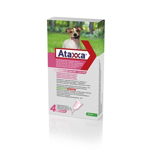 Ataxxa Sol Pip 500/100mg Cao 4-10kg X4