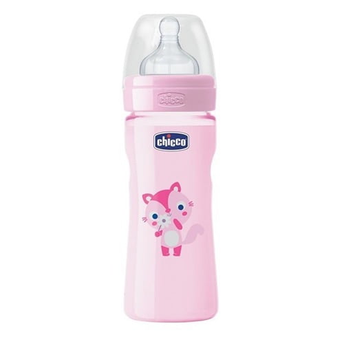 Biberão Wb Sil Rosa 250ml
