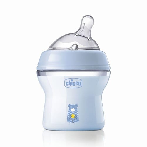 Biberão Natural Feel Azul 150ml 0m+