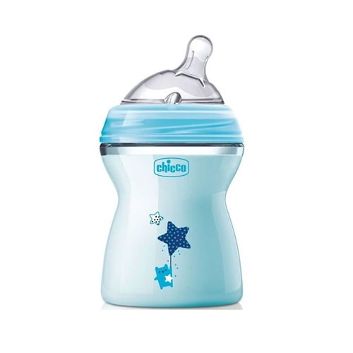 Biberão Natural Feel Azul 250ml 2m+