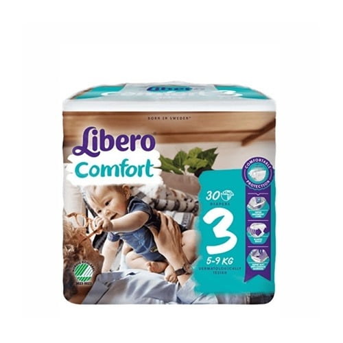 Libero Comfort 3 Fralda 5-9kg X30