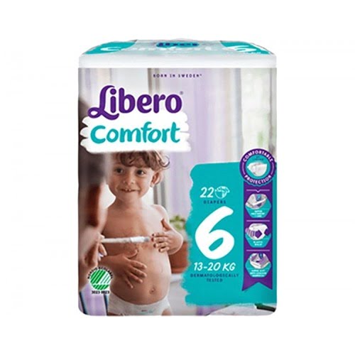 Libero Comfort 6 Fralda 13-20kg X22