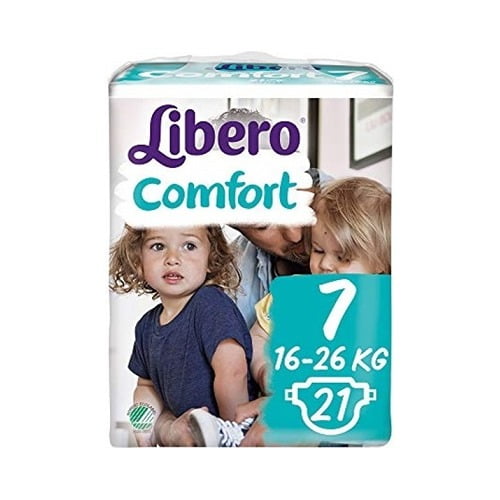 Libero Comfort 7 Fralda 16-26kg X21