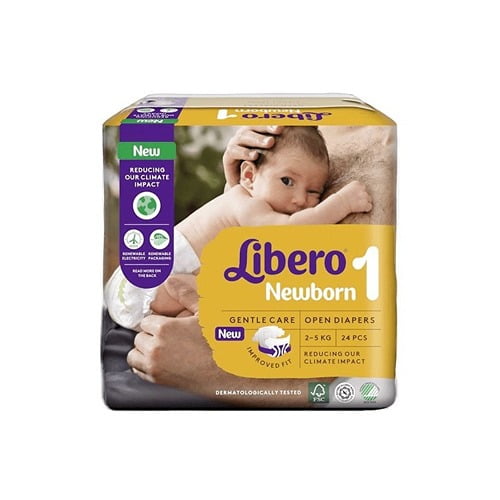 Libero Newborn 1 Fralda 2-5Kg X24