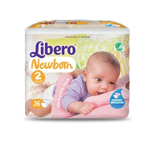 Libero Newborn 2 Fralda 3-6Kg X34