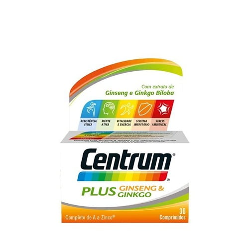 Centrum Plus Ginseng Ginkgo Compx30