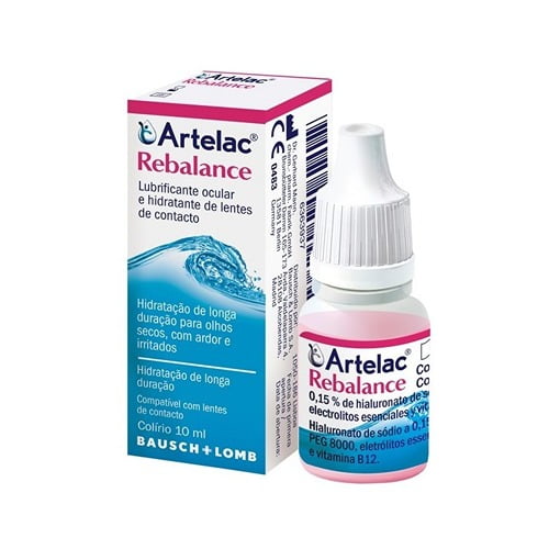 Artelac Rebalance Colirio Lent Cont 10ml