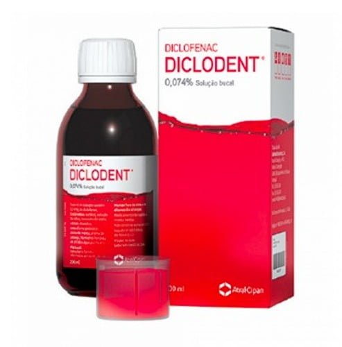 Diclodent, 0,74mg/mL-200mL x 1 sol bu