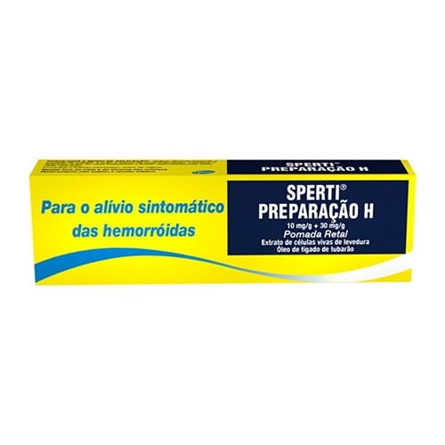 Sperti Preparacao H, 10/30 mg/g-25g pomada rectal