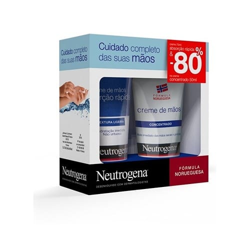Neutrogena Mãos Text Lig75+Cr Conc50