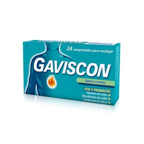 Gaviscon, 250/133,5/80 mg x 24 comp