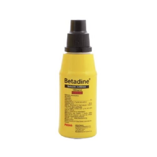 Betadine, 100 mg/mL-125mL x 1 sol cut