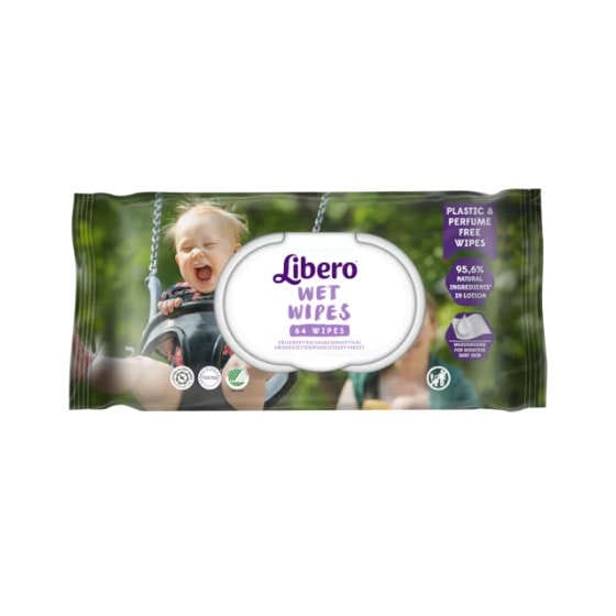 Libero Wet Wipe Toalhete Hig Bebé 64 X2