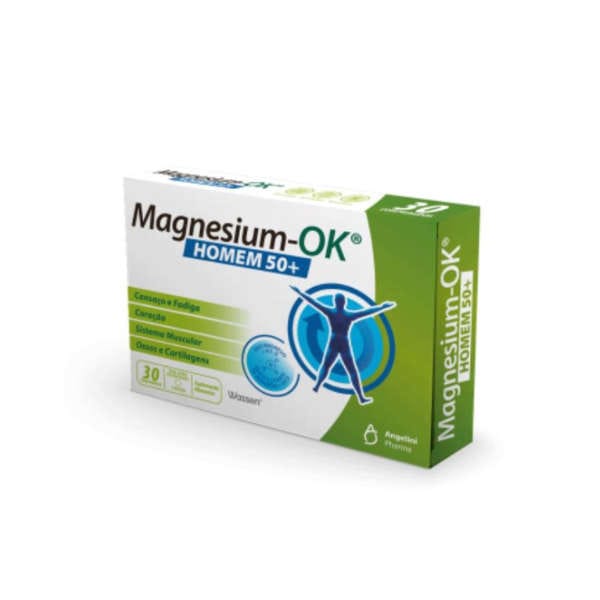 Magnesium-OK Homem 50+ Comp X30